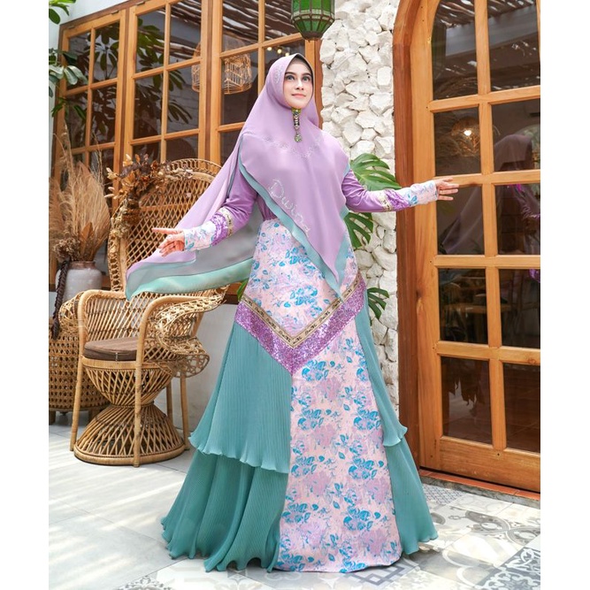 READY ARABIC SET SYARI BY DWINA-Lavender
