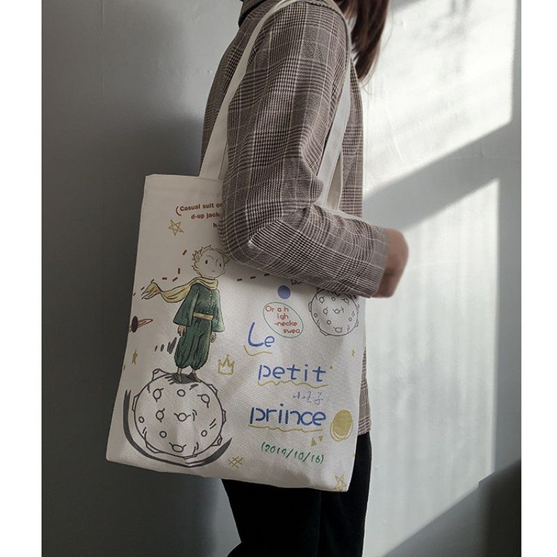 TOTE BAG LUCU-ART PRINTING PLANET-FULL COLLOR