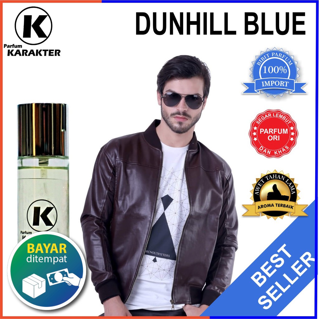 Parfum Cowok Dunhill Blue  Bibit Parfum Import Wangi &amp; Tahan Lama  Kemasan 30ml | Bisa Cod | Terlaris