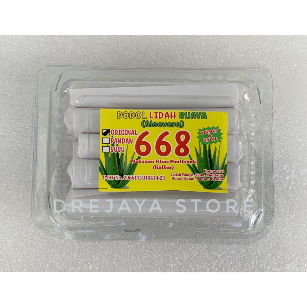 

Dodol Lidah Buaya / Aloevera / Aloe vera 668 Pontianak (PILIH RASA)