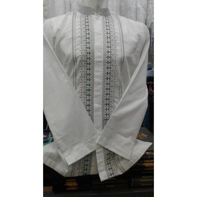 Atasan baju koko merk AL luthfi tangan panjang