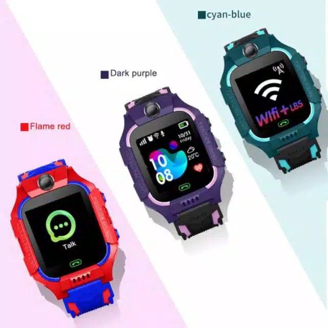 z6 COD 1 camera sim card GPS SMARTWATCH ANAK ANTI AIRz6 COD 1 camera sim card GPS SMARTWATCH