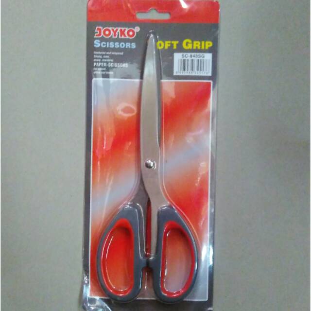 

Gunting joyko asli soft grip besar panjang 21 cm