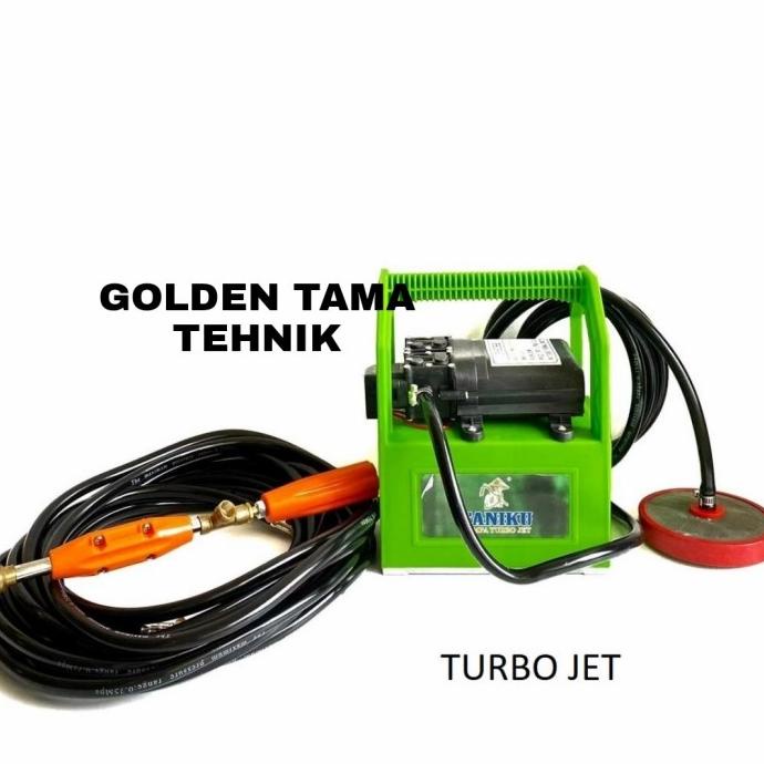 Alat Semprot Elektrik Portable Baterai Taniku Turbo Jet / Jet Cleaner