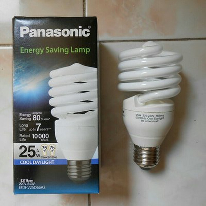 Jual Lampu Spiral Panasonic Watt Watt Putih Dan Lampu U Watt Shopee Indonesia