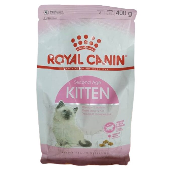 Royal Canin Kitten Sceond Age 400 Gram - Makanan Kucing Kitten Premium Rc Kitten 36 Promo