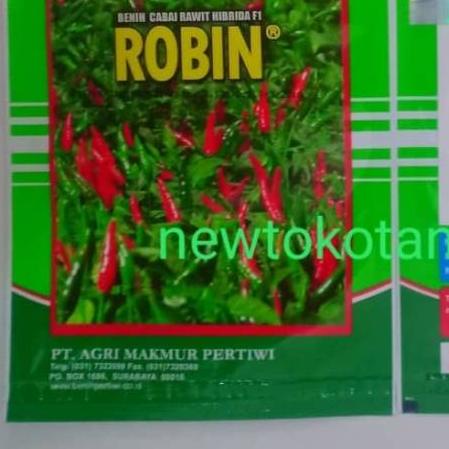 ➻ Benih cabe rawit hijau ROBIN F1 10 gram cabai cabe rawit robin f1 dari benih pertiwi ♨