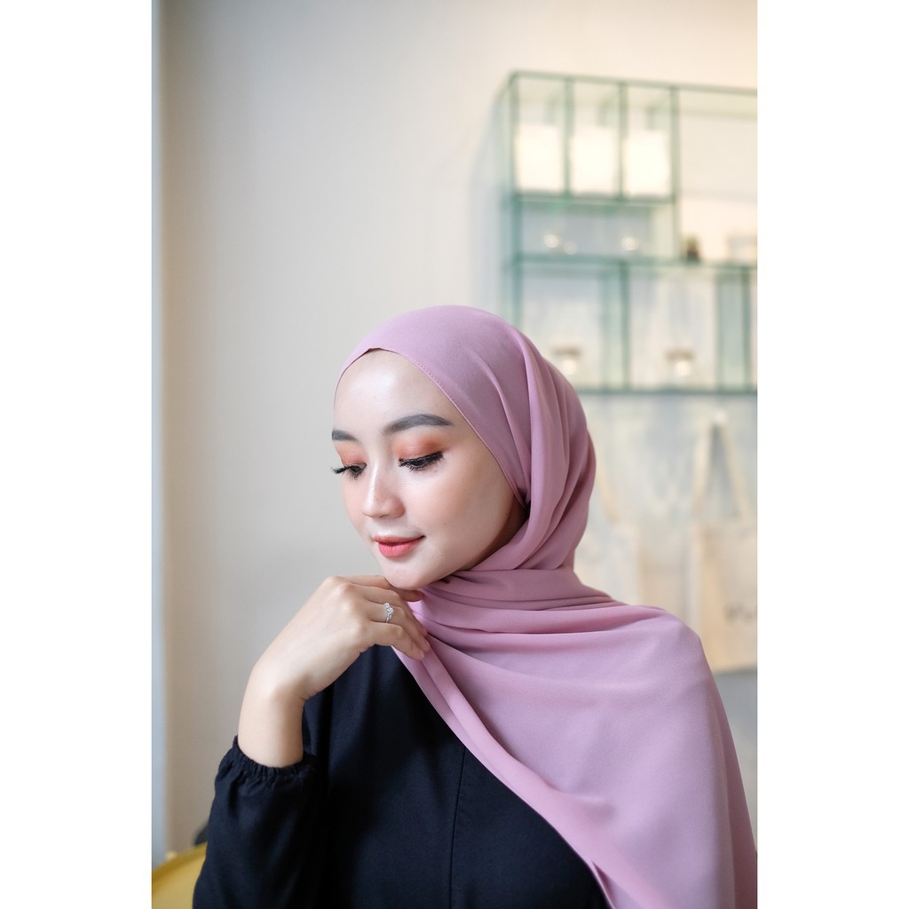 BISA COD - PASHMINA TALI DIAMOND ITALIANO Jahit tepi PASMINA INSTANT HIJAB TALI SABYAN THALIA