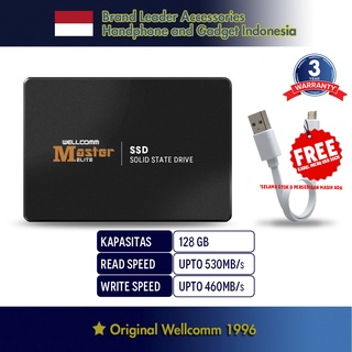Wellcomm ELITE SSD 128 GB SATA III 2.5” / SSD Murah / SSD 128GB