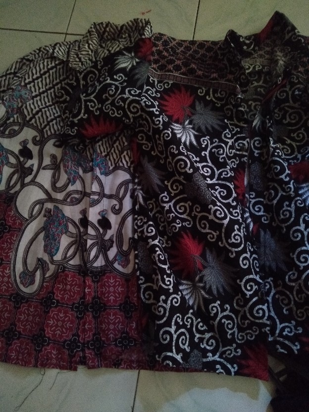 Batik Original M, L, Xl, Xxl Hem Kemeja Batik Pria Lengan Pendek Best Seller Terlengkap