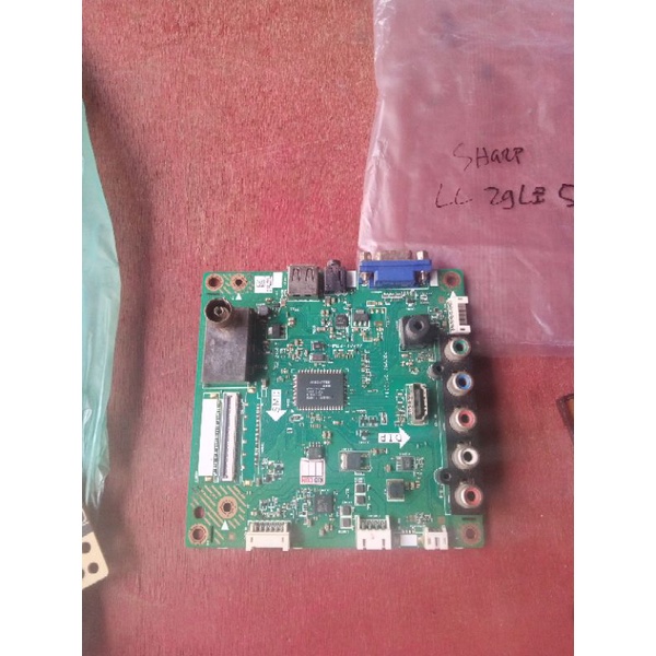mesin tv  sharp lc29le5071