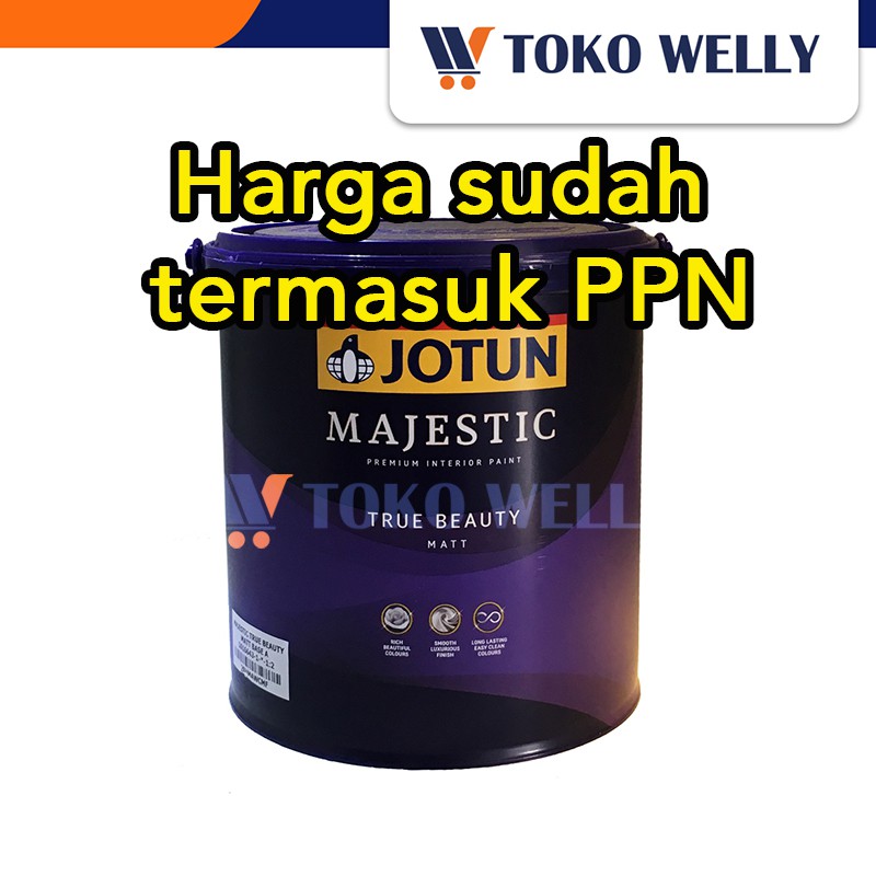 Jual Jotun Majestic True Beauty Matt Tinting Cat Tembok Interior Warna Custom Galon 25l 3922