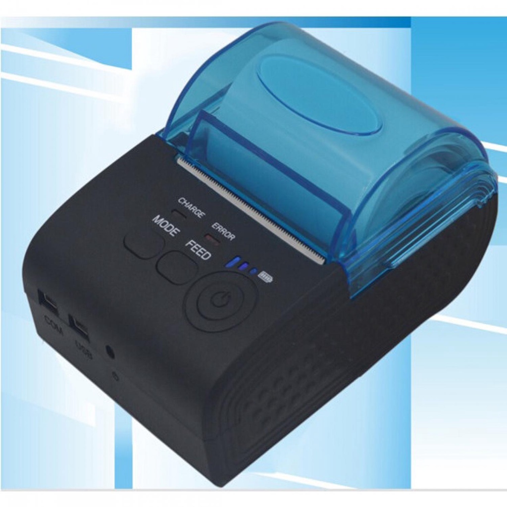 Zjiang Mini Portable Bluetooth Thermal Receipt Printer - 5805-DD