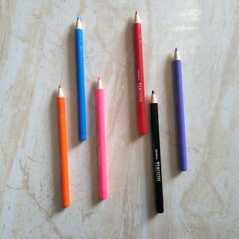 

BOLPEN WARNA ZEBRA PENCILTIC