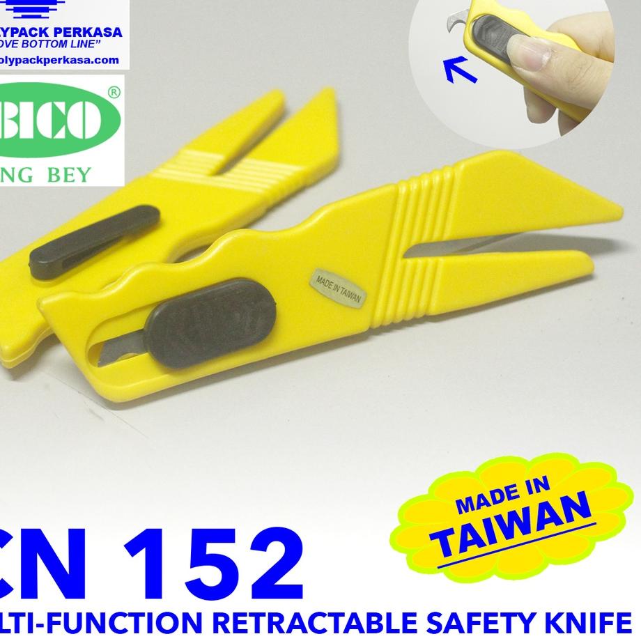 

Model baru - Cutter Multifungsi CN-152 Retractable Safety Knife