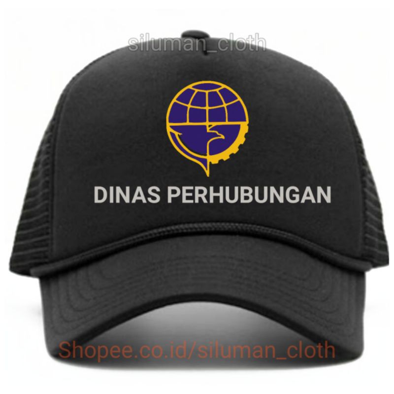 Topi Dishub Trucker - Topi Dinas Perhubungan
