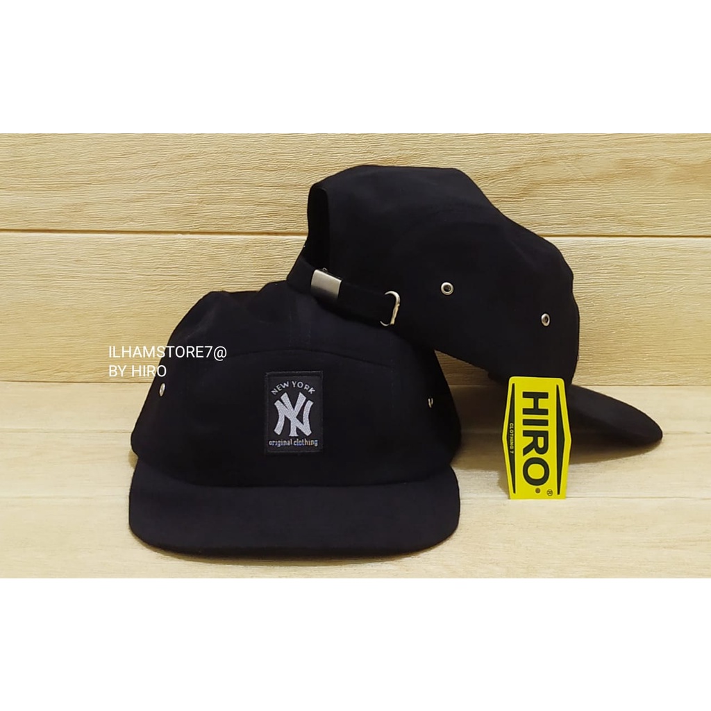 [COD]Topi Snapback Bordir NY Lima Panel/Topi Hip-Hop/Topi Distro Pria