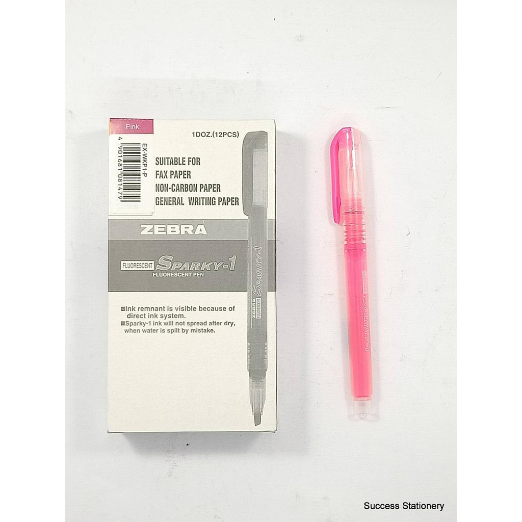 

ZEBRA HIGHLIGHTER SPARKY PINK
