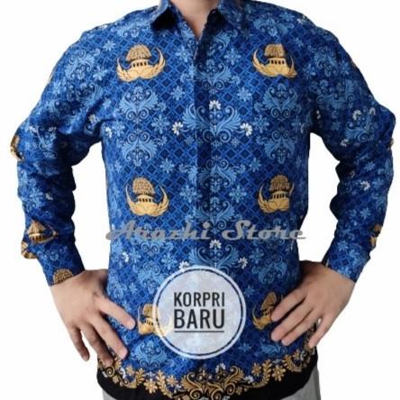 Seragam PNS Pria Kemeja Batik KORPRI Pria Baju PNS Baju KORPRI PGRI