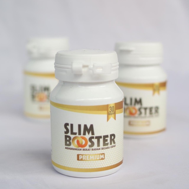 Slim Booster Kurus Kilat Asli Original Obat Pelangsing Badan Diet Herbal Ampuh