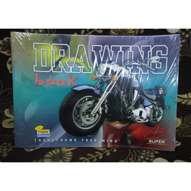 

BUKU GAMBAR A3 VISION-- DRAWING BOOK