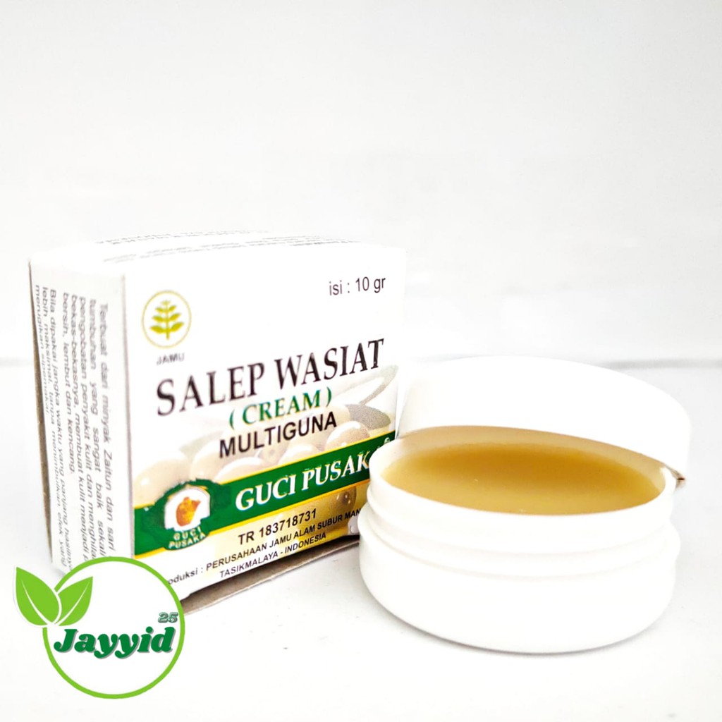 

Salep Wasiat Cream Multiguna Guci Pustaka 10gr