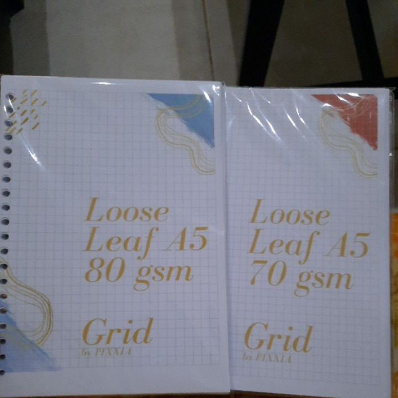 

Kertas Binder A5 Grid (Loose Leaf A5 70 gsm 80 gsm GRID)