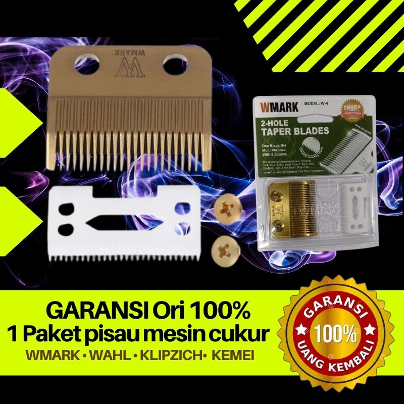 Pisau Clipper Cliper Kliper Mesin Cukur  Rambut WMARK bisa Untuk WAHL kemei ubeator klipzich