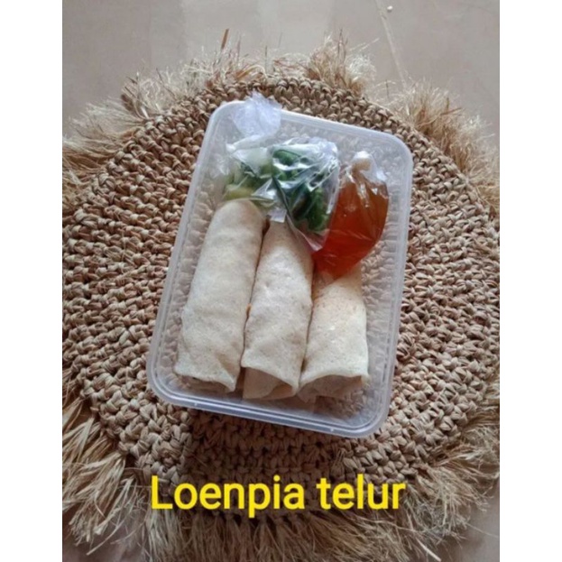 

lumpia mbak Lin Semarang/lumpia ayam telur
