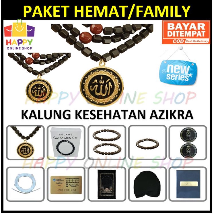 Kalung Kesehatan Gwisamunsok Original Kalung Kesehatan Azikra - Tasbih Azhikra COD