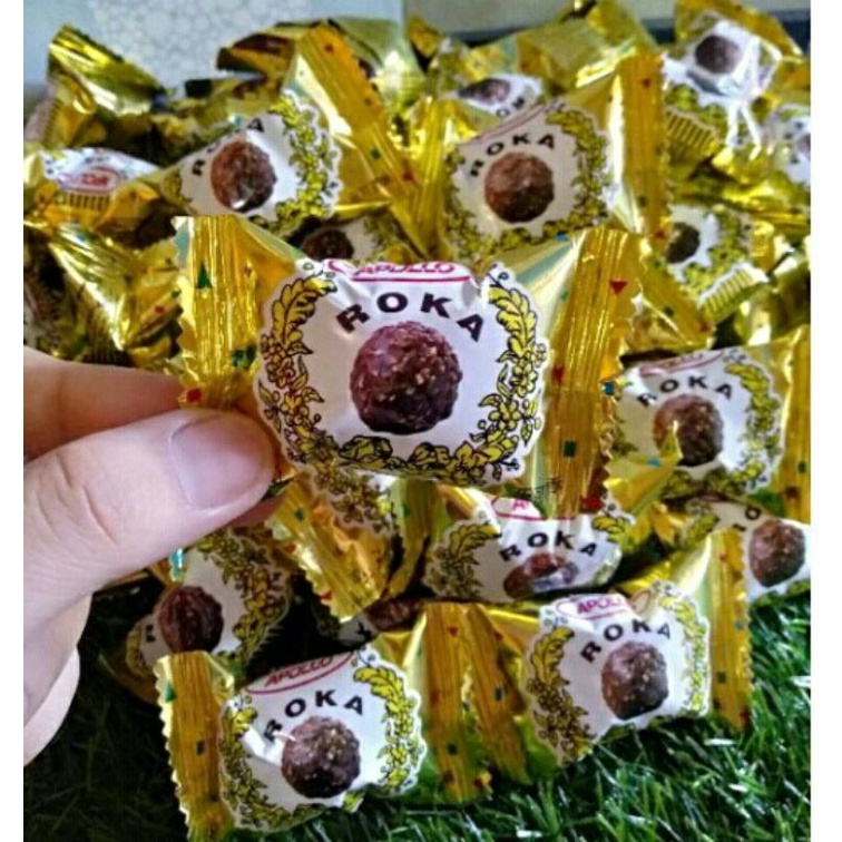 

Apollo roka wafer ball chocolate eceran