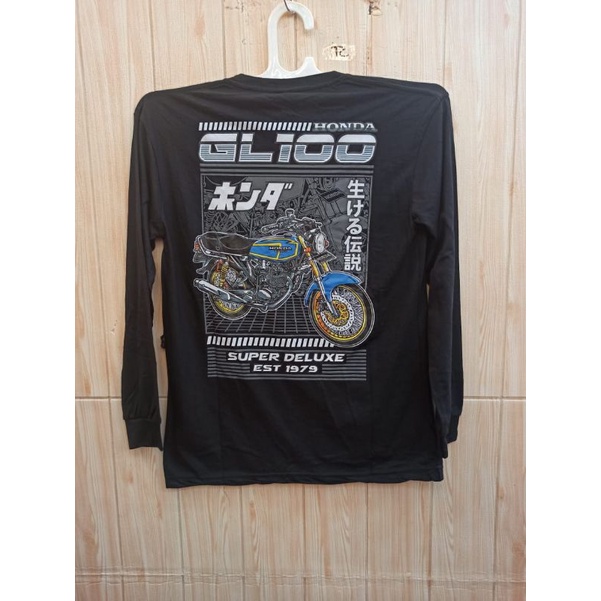 KAOS GL 100 LENGAN PANJANG DISTRO