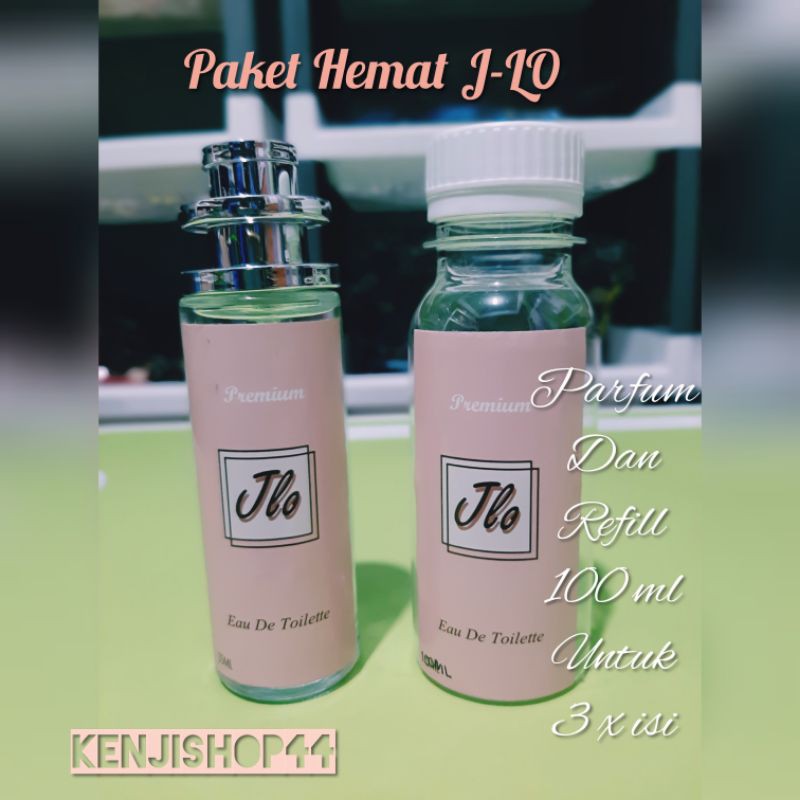 parfum thailand 35 ml J-Lo dan isi ulang 100ml utk 3x refill