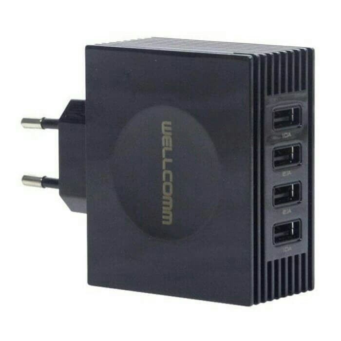 Trevel Charger Wellcomm 4 USB Real Capacity