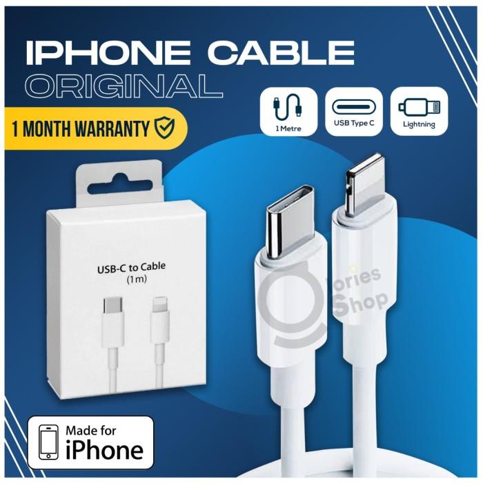 Adaptor Charger Iphone 18W USB C + Kabel Iphone 11 11 PRO MAX Original