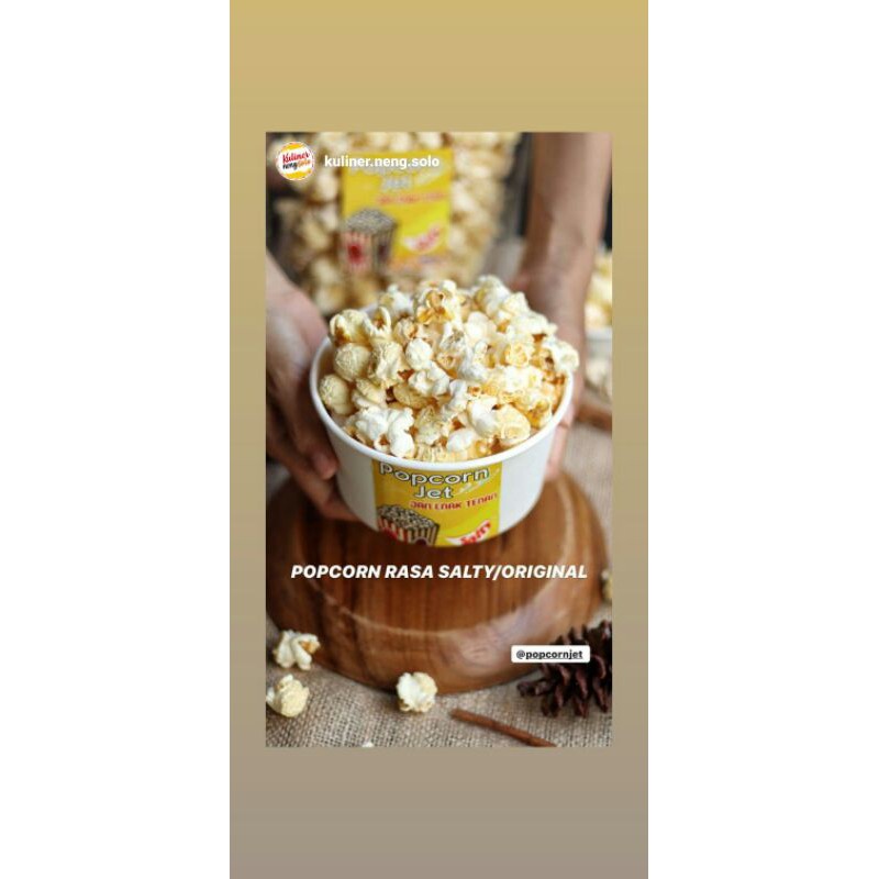

PopcornJET OriginaL SALTY