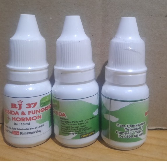 Bakterisida&Fungisida + Hormon 10ml RJ 37 organik