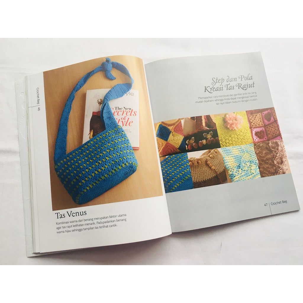 Buku Prakarya Kreasi Jahit Crochet Second Preloved Shopee Indonesia