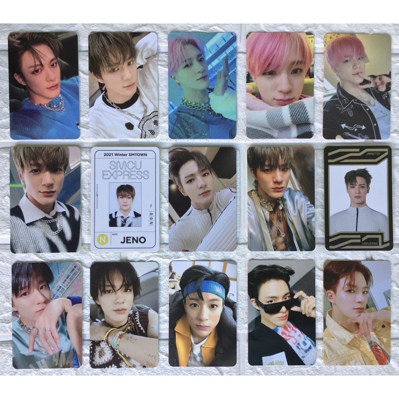 Pc jeno smcu universe abs selimut dreaming earthquake glitch mode bayi official photocard pc jeno nc