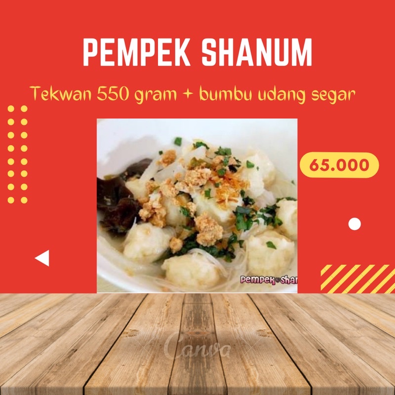 

TEKWAN IKAN ASLI PALEMBANG + BUMBU UDANG