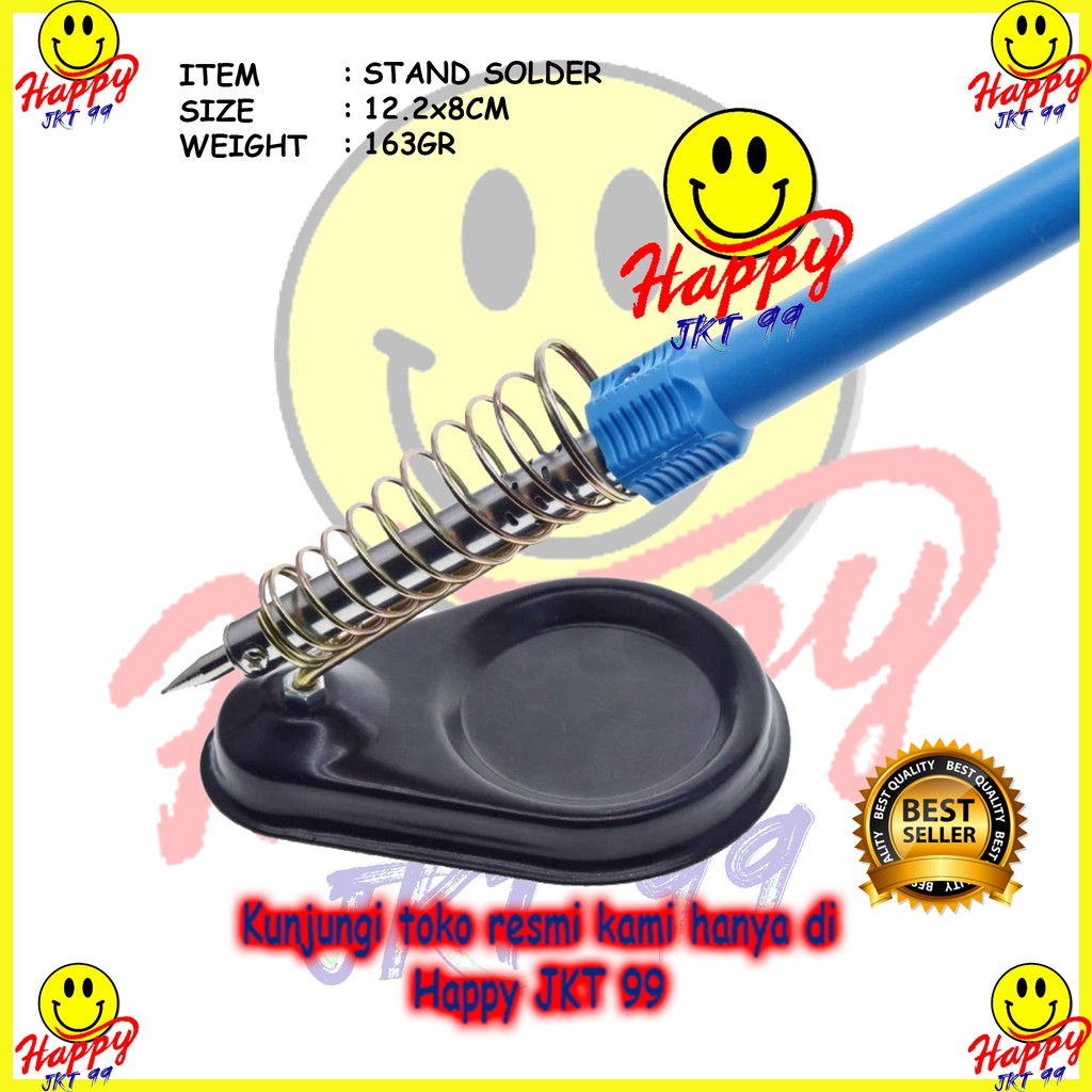 [ HAPPY JKT 99 ] STAND HOLDER SOLDER ALAT PEGANGAN SOLDER DUDUKAN SOLDER ORIGINAL