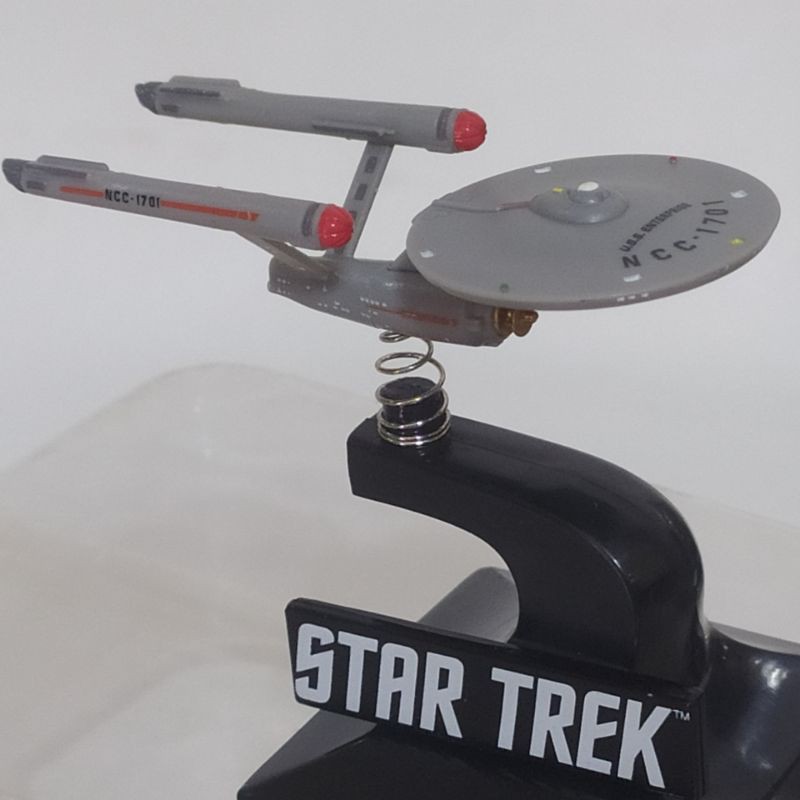 Star trek uss enterprise pesawat mini figure original monitor mate
