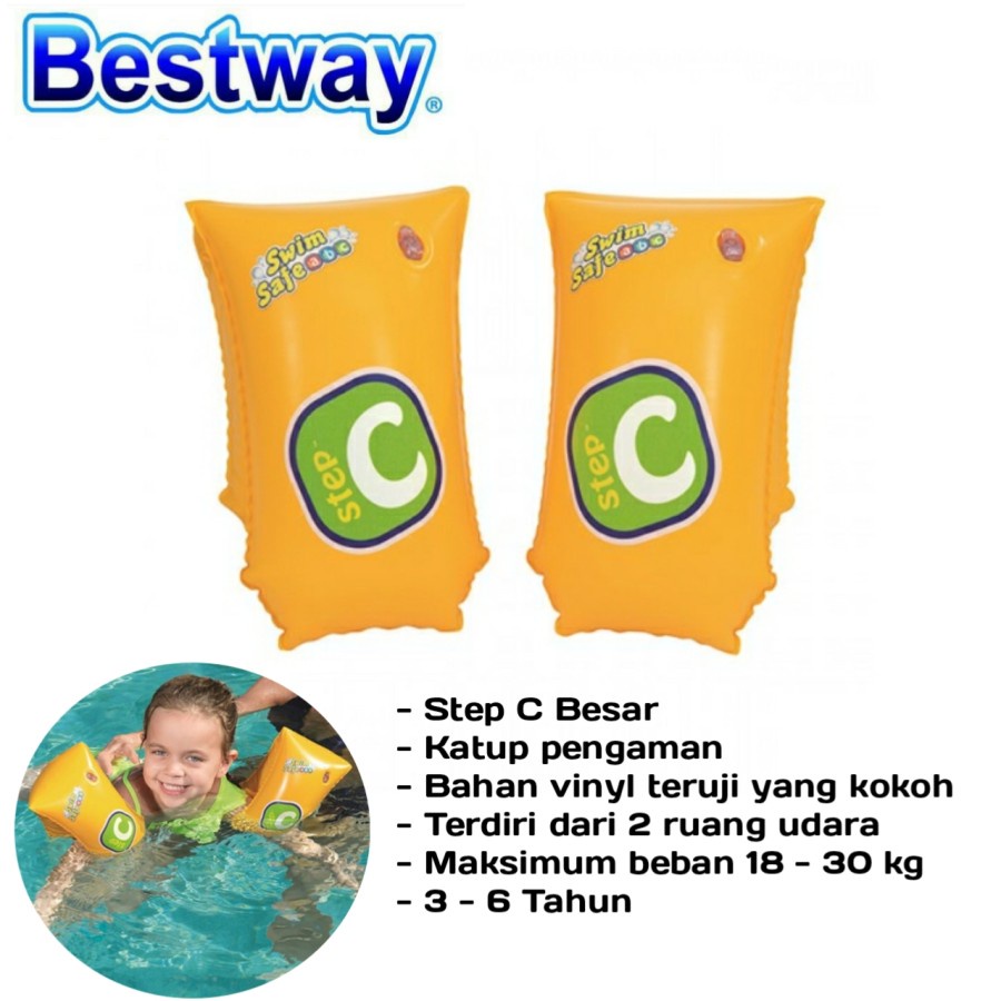 Pelampung PELAMPUNG LENGAN ANAK BESTWAY 32110(K1O6) Pelampung Anti Badai Pelampung Anak Intex Pelamp
