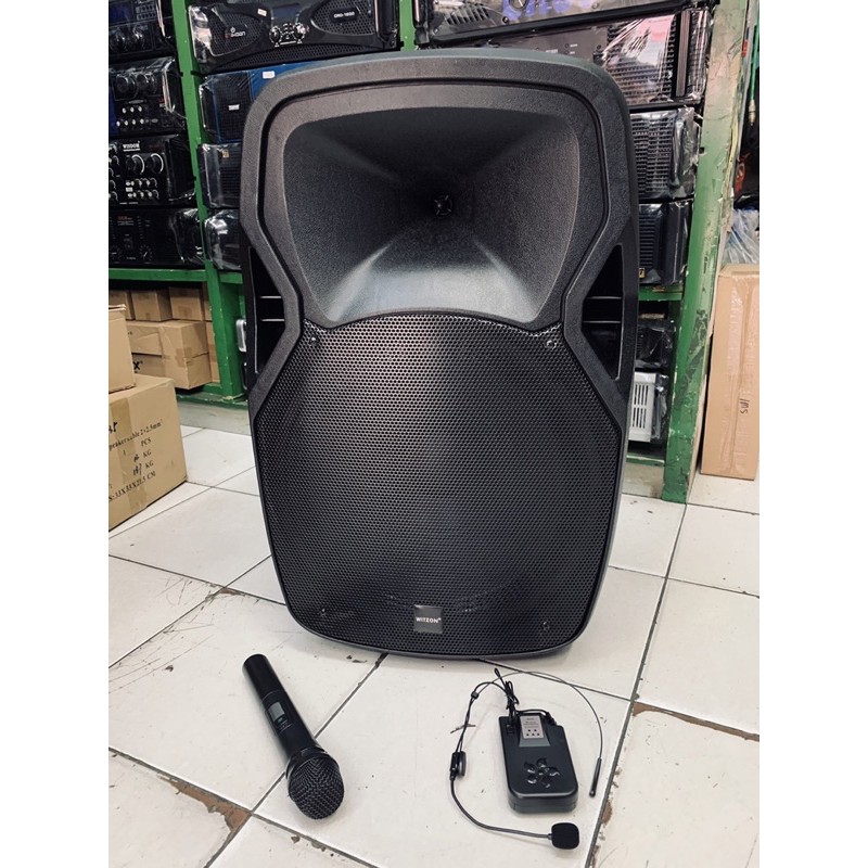 Portable 15 inch speaker witzon . Speaker 15 inch portable speaker