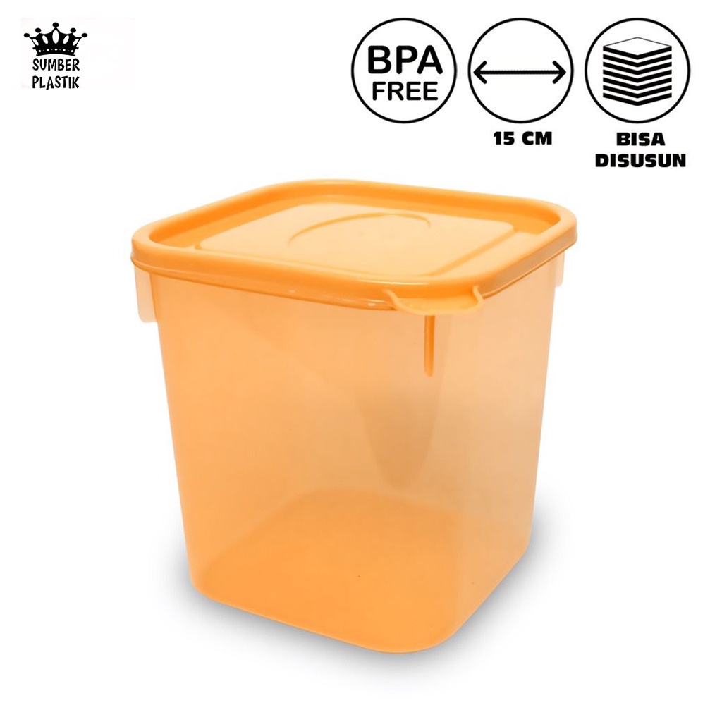 SHINPO Toples Plastik Ukuran L 2.3 L Tempat Cemilan Boccadillo Food Storage BPA FreeSPO-SIP-304 L