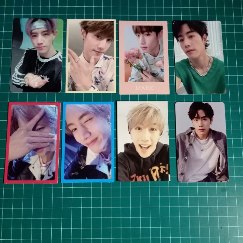 photocard pc mark got7 just right present you and me eyes on you eoy