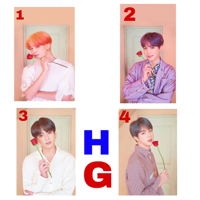 

Poster A4 A3+ BTS MEMBER AND GROUP EDITION MAP OF THE SOUL: PERSONA