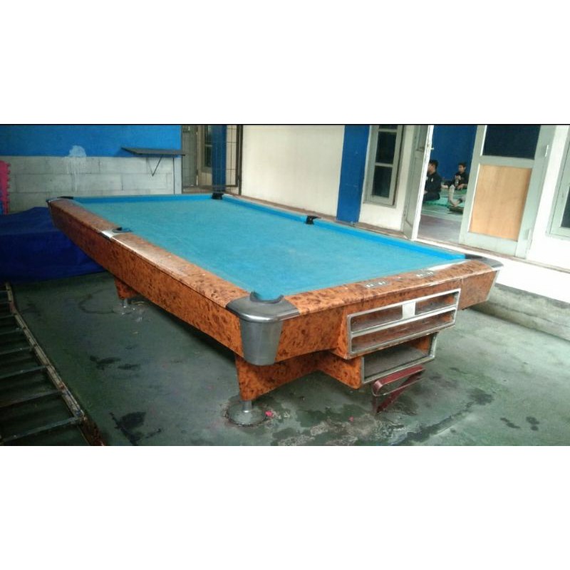 meja billiard billyard biliard bilyard 9feet batu hitam