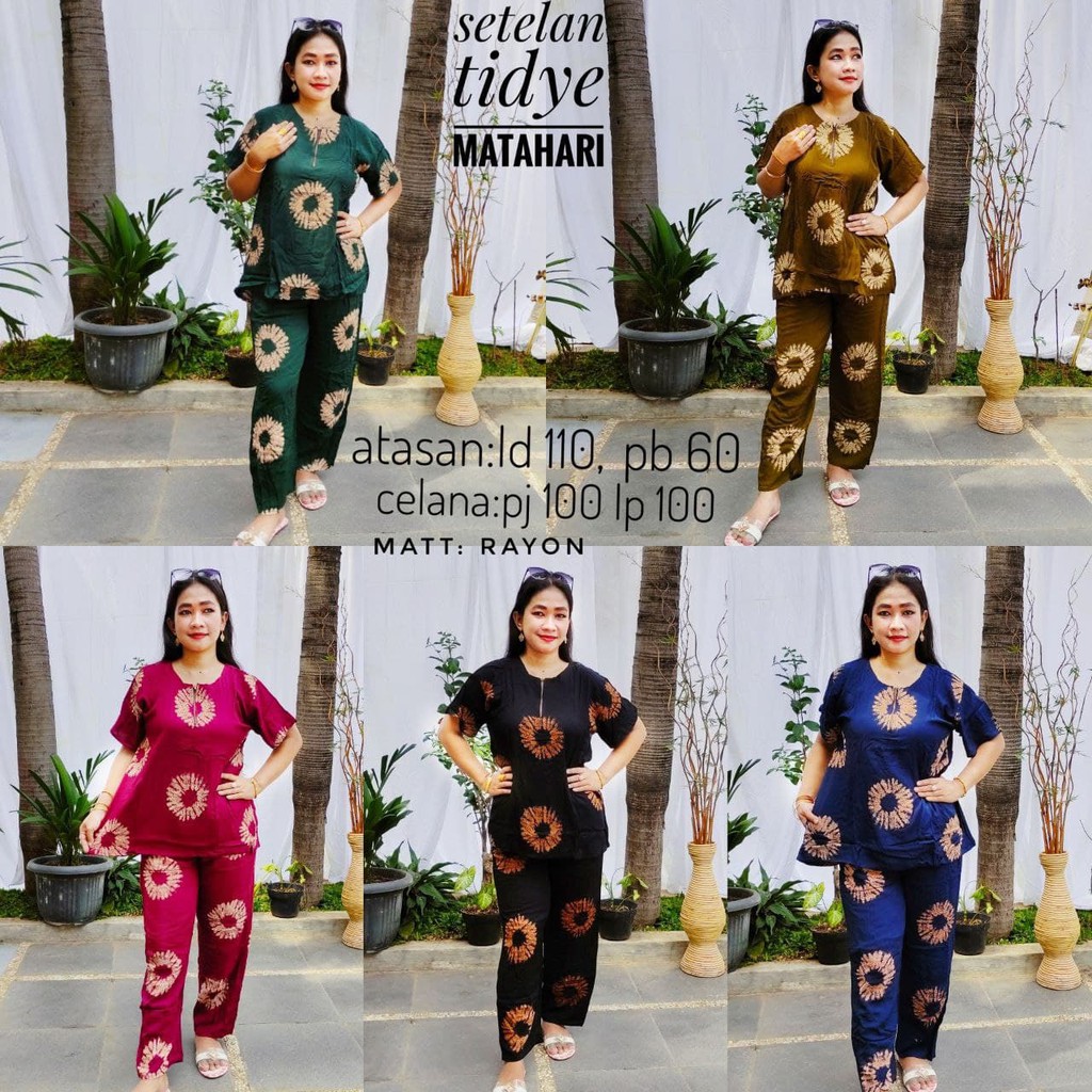 AZMICOLLECTION // SETELAN RAYON ILYA NAGITA // SETELAN RAYON VISCOS