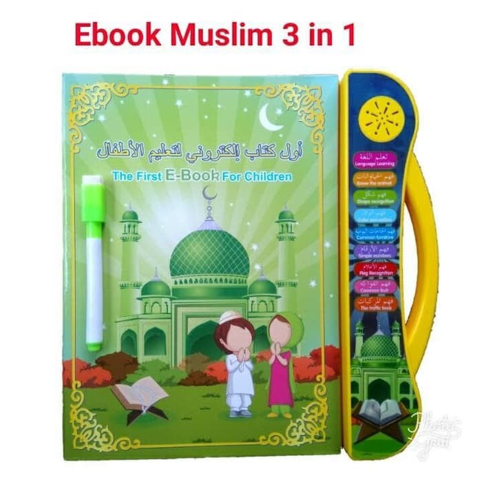Mainan Edukasi Ebook Anak Muslim 3 Bahasa-0